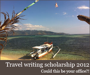 Travel writing scholarship 2012