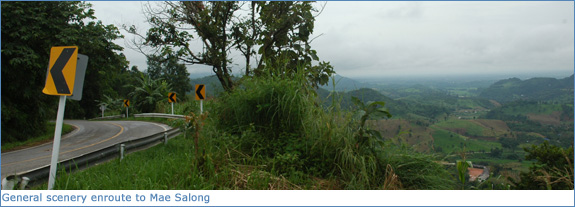 General scenery enroute to Mae Salong, Chiang Rai