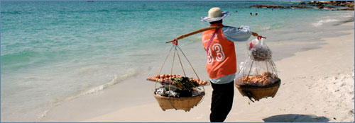 Beach vendor, Ko Samet Beach vendor, Ko Samet