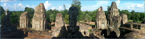 Panoramic view from Pre Rup Panoramic view from Pre Rup