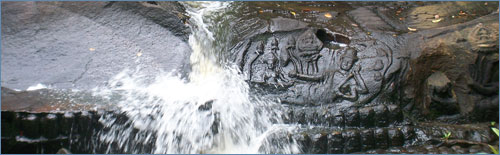 Kbal Spean detail Kbal Spean detail