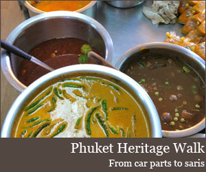 Phuket heritage walk: Car parts to saris
