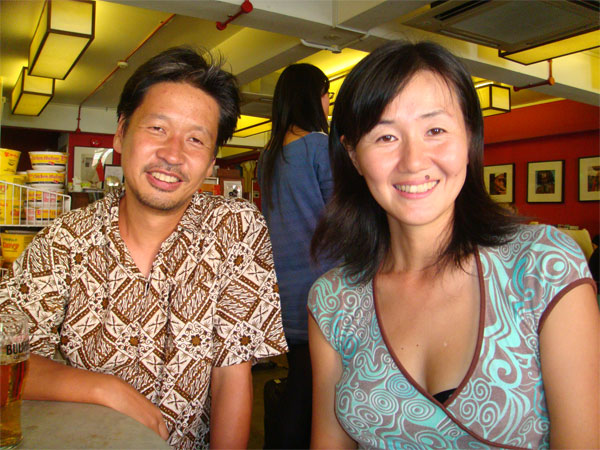 World travellers: Kazuto and Azusa Matsumoto