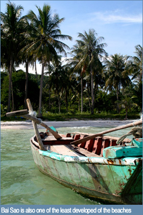 Bai Sao is also one of the least developed of the beaches on Phu Quoc Island