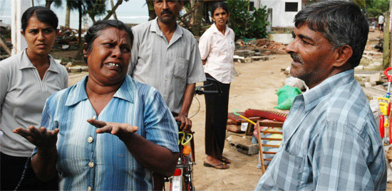 This couple had lost their house and complete extended family