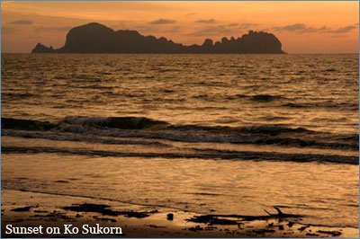 Sunset from Ko Sukorn