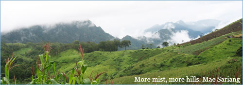 More mist, more mountains, Mae Sariang