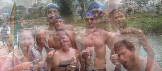 Party time at Vang Vieng