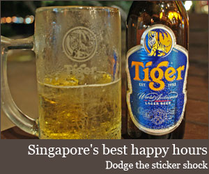 Singapore's best happy hours