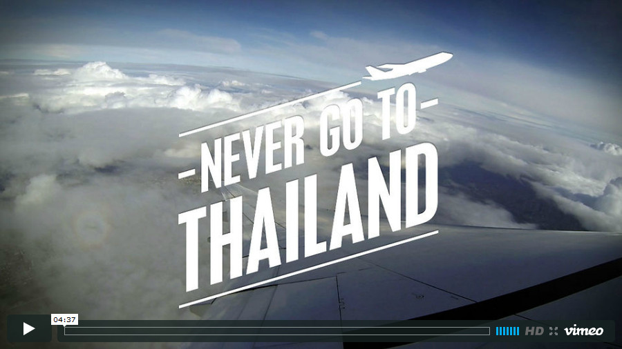 View Never go to Thailand on Vimeo View Never go to Thailand on Vimeo