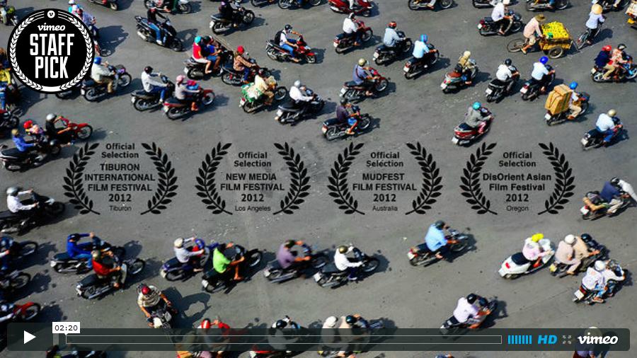 View Traffic in Frenetic HCMC, Vietnam on Vimeo View Traffic in Frenetic HCMC, Vietnam on Vimeo
