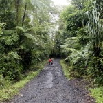 Travelling by ojek in Indonesia