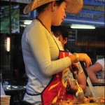 Great Chiang Mai street food at Prathu Chiang Puak