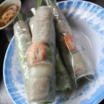 Saigon street food: Goi cuon