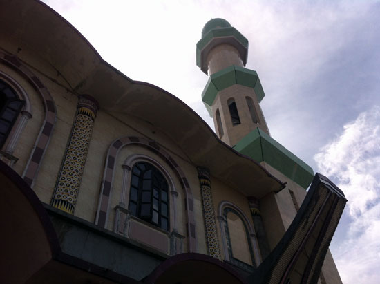 Mosque in Tana Toraja, Indonesia. 