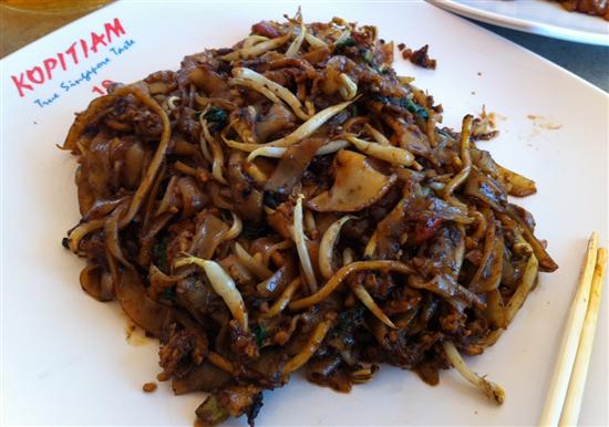 Char kway teow: You can start the diet tomorrow. 