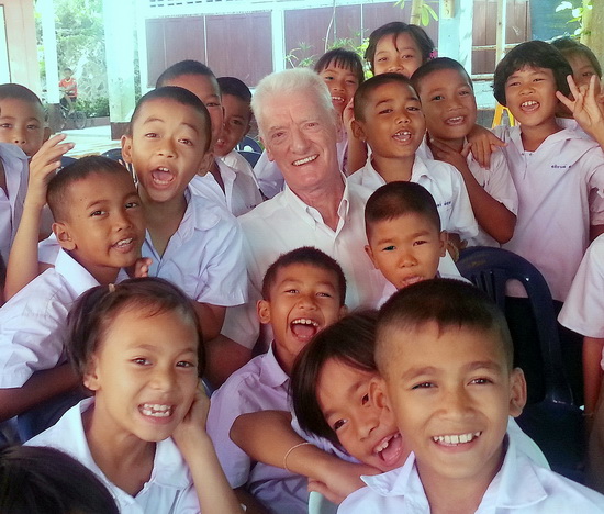 SET founder and director Peter Robinson has helped give thousands of kids more reason to smile.
