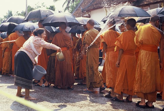 Photo from Laos, where it's same same and not too different for Phimai Lao.