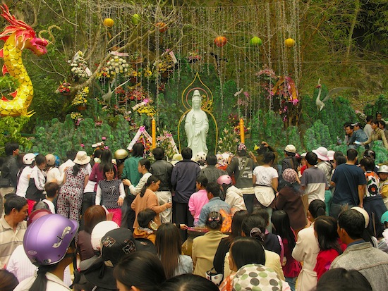 Quan Am, the bodhisattva of compassion, in Vietnam